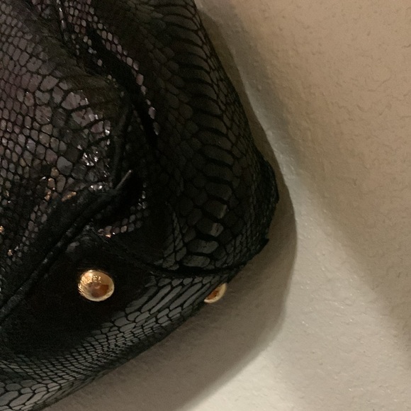 Michael, Michael Kors , black snake skin bag - Picture 6 of 9